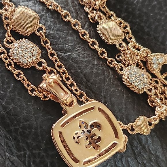 Judith RIPKA rose Gold Necklace - Picture 6 of 7